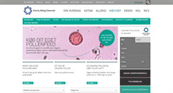 Desktop Screenshot of hoefeber.astma-allergi.dk